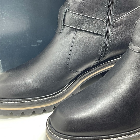 BNIB Bernardo Scout Combat Boot Black - Picture 8 of 14